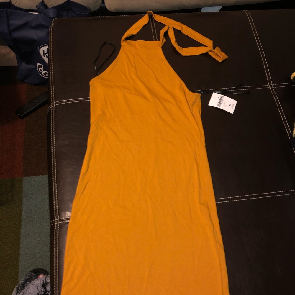 Halter bodycon dress